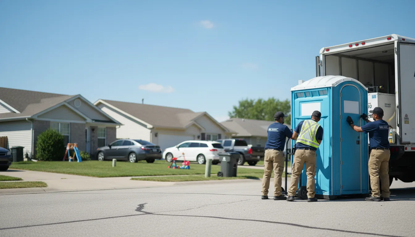 Standard Porta Potty Rentals in New Edinburg, AR near me